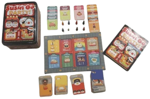 sushi go party unboxing