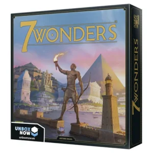 portada juego de mesa seven wonders