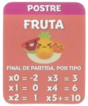 carta fruta del sushi go party